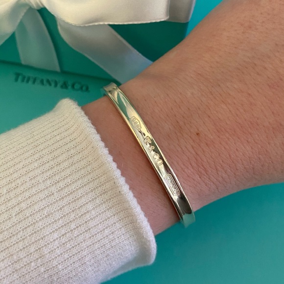 Authentic Tiffany Co 837 Narrow Cuff 